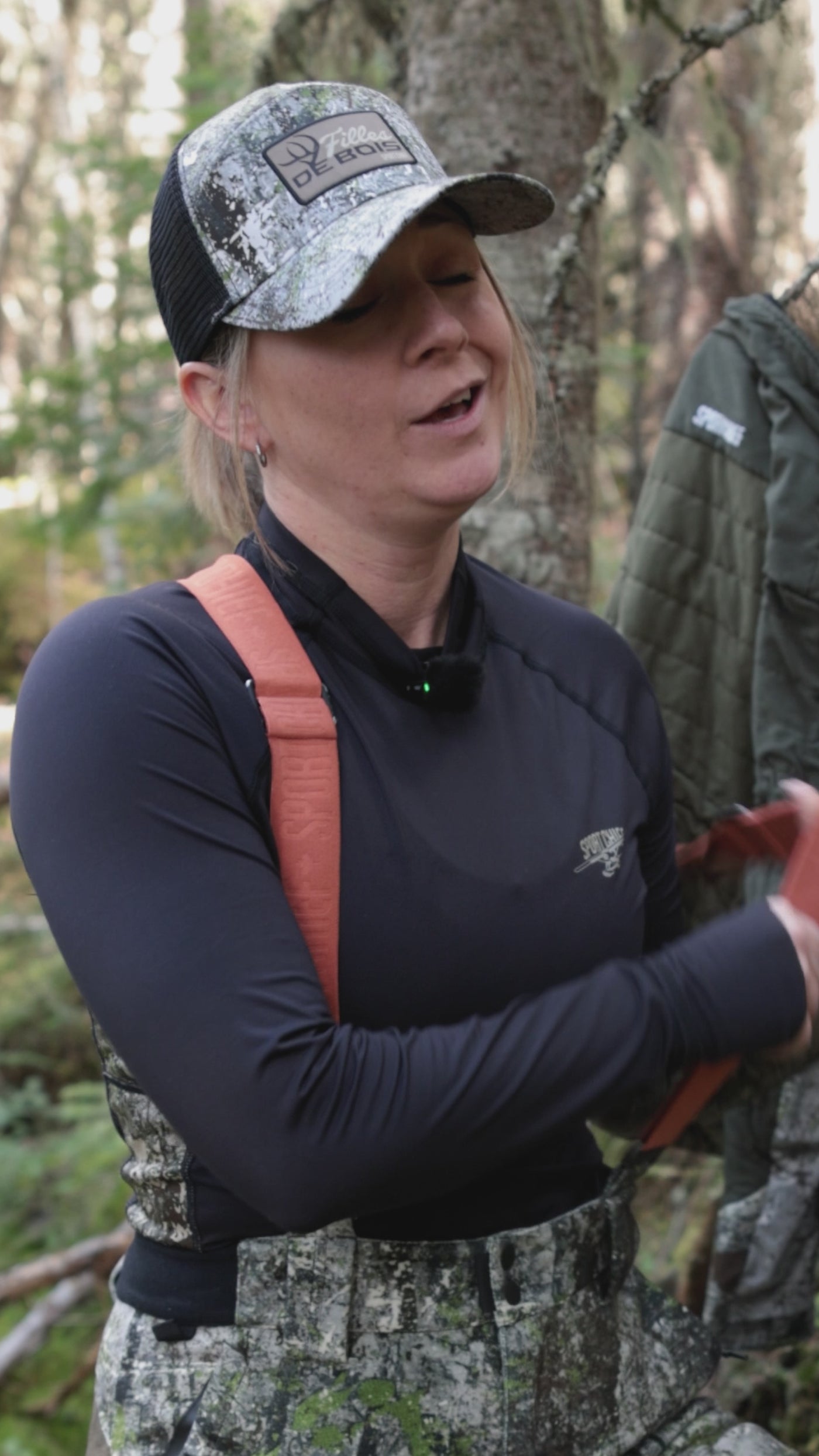 Chandail couche base du haut de chasse, femme "Buzzard" collection Filles de Bois - Sportchief