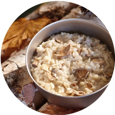 Dehydrated meals - Mushroom risotto - Happy Yak