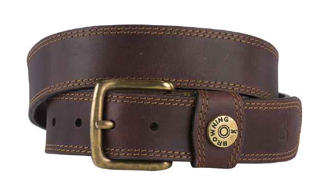 Trouser belt by BROWNING (leather or cotton)