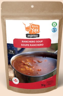 Dehydrated meals - Ranchero soup - Happy Yak