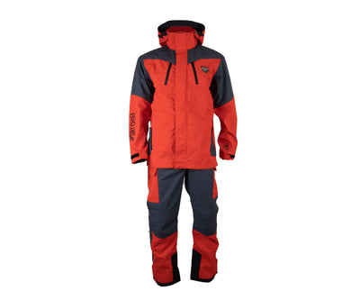 Men's waterproof coat "new poseidon" G3 gray and orange