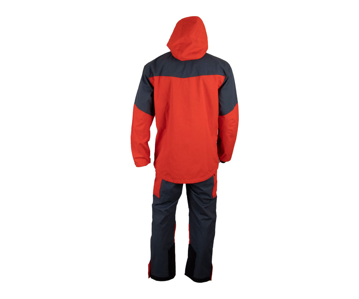 Men's waterproof coat "new poseidon" G3 gray and orange