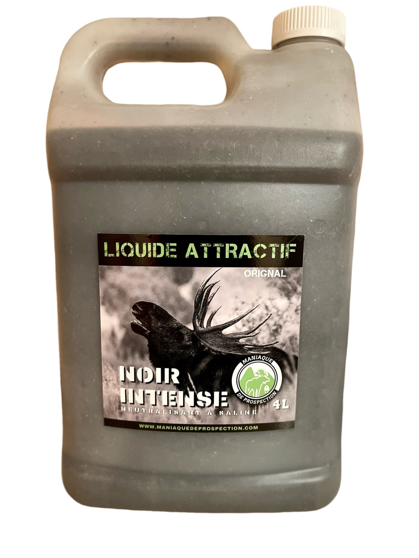Liquide attractif noir intense orignal par Maniaque de Prospection